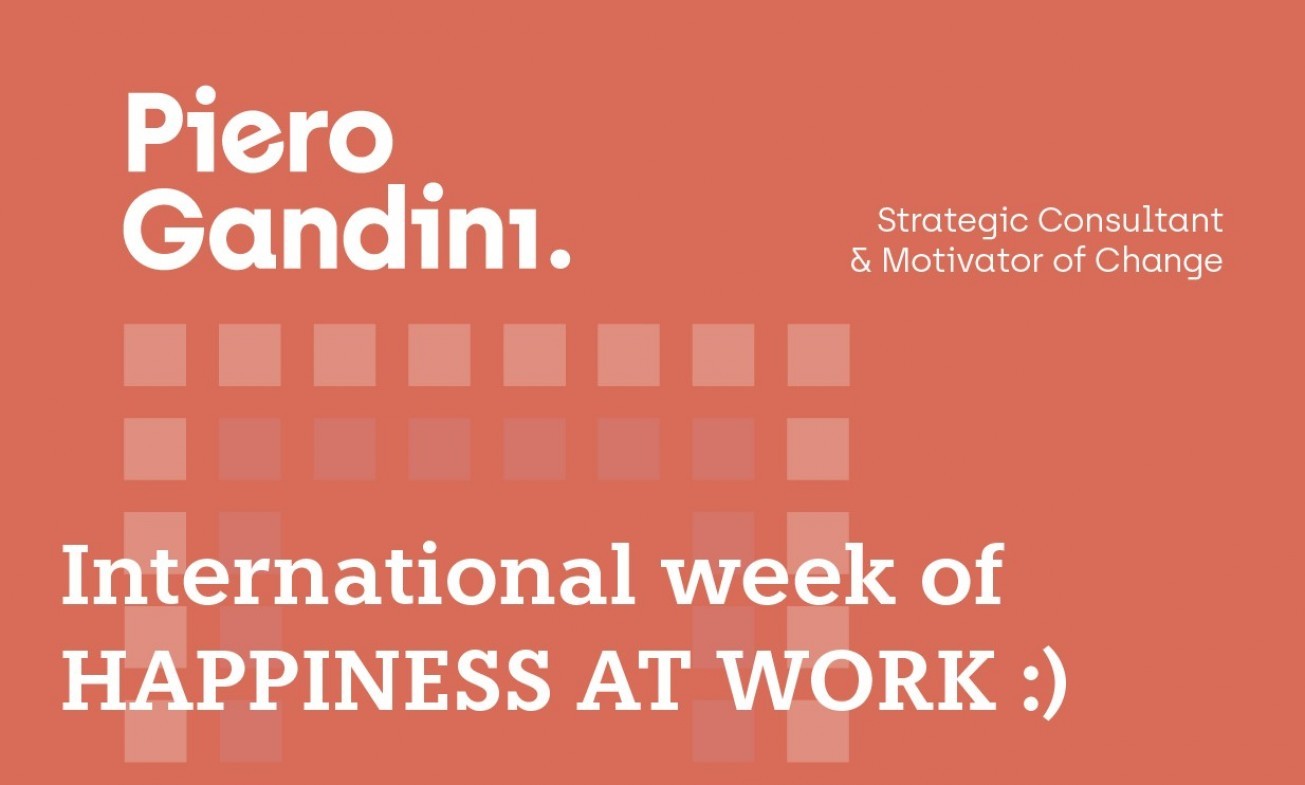 Piero Gandini- Week of Happiness at Work 2019